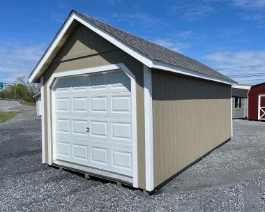 10'x20' Cape Cod with garage door from Pine Creek Structures in Harrisburg, PA